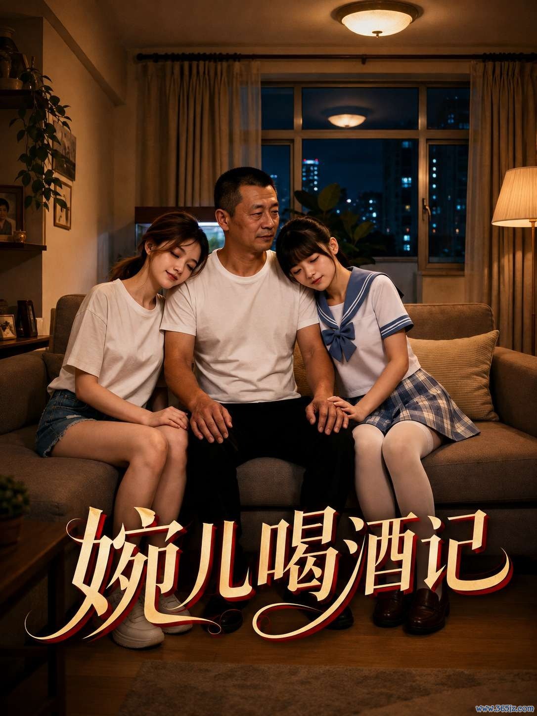 婉儿喝酒记